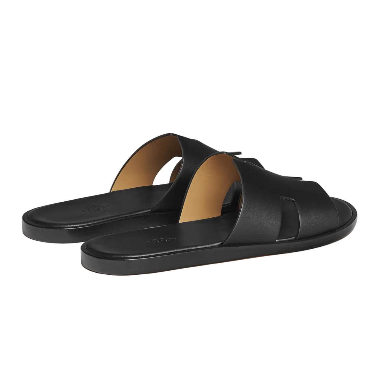 Hermes Paris 'Noir' Izmir Sandals
