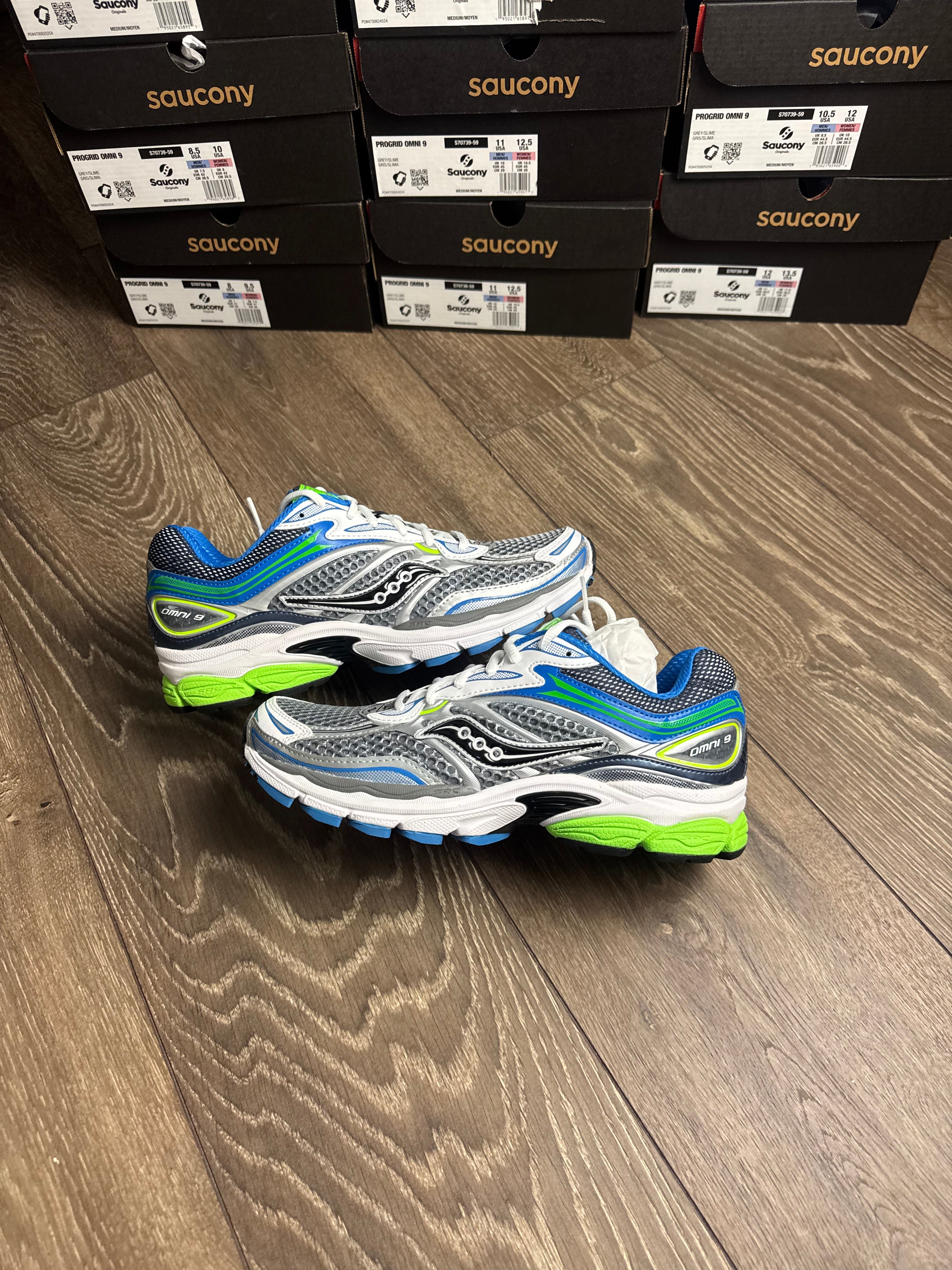 Saucony ProGrid Omni 9 Grey Slime